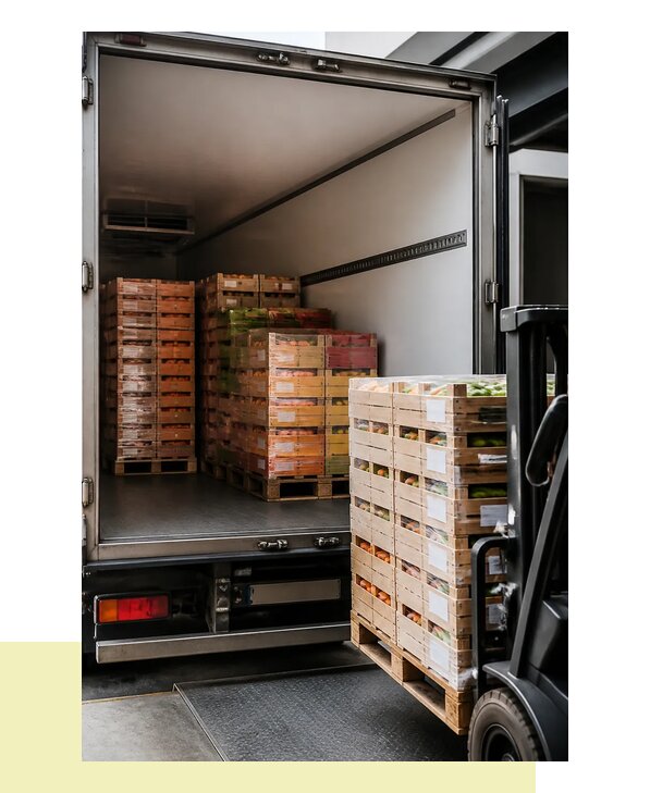 Перевозка сельхозпродукции на паллетах с доставкой в Горячего Ключ